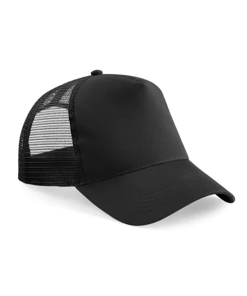 Beechfield Junior Snapback Trucker Black/black